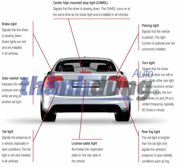 Đèn hậu CHEVROLET AVEO 2006-2012 | 96550615 - Ảnh 5