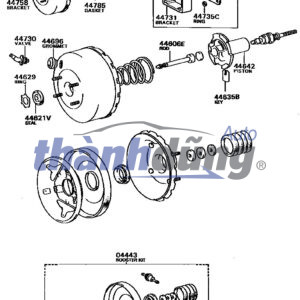 Van Chia Đầu Phanh Toyota Hiace 2004 | 4791026220