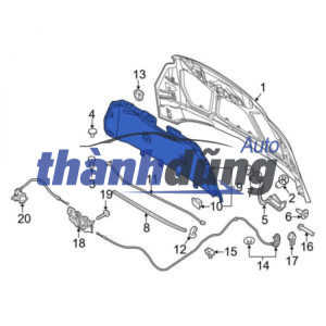 CHỐNG NÓNG CAPO CHEVROLET COLORADO 2019 | 52073802 - Ảnh 5