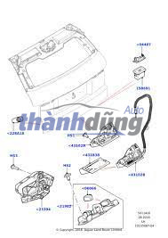 Ổ ngậm cốp hậu TOYOTA FORTUNER GUN165R | 693500K340 - Ảnh 6