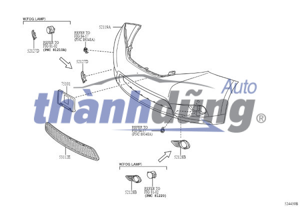 Nắp móc cứu hộ cản trước CHEVROLET CRUZE 2009-2014 | 94563430 - Ảnh 6