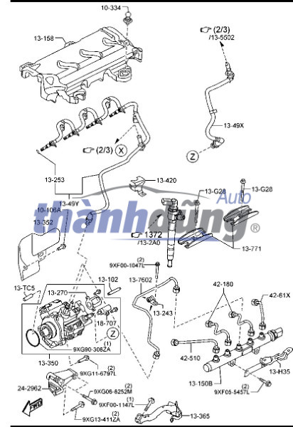 Ống Hồi Dầu Kim Phun Hyundai Santafe 2025 | 314712R000 - Ảnh 4
