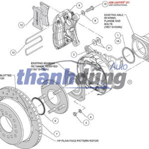 Đĩa thắng trước CHEVROLET CRUZE 2012-2018 | 13502045 - Ảnh 5