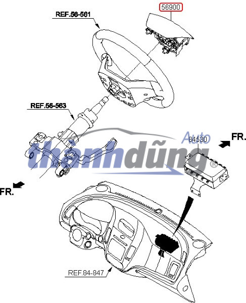 CÁP CÒI LEXUS RX350 2006 | 8430648030 - Ảnh 4