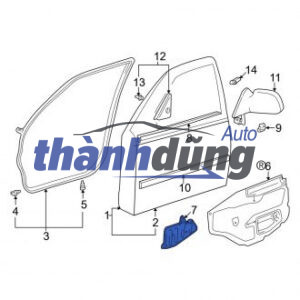 Alternative view of Cánh Cửa Hyundai Mighty 75s | 750035H500