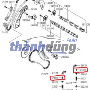 Alternative view of Con Đội Thủy Lực Hyundai I30 G4nb 2015 | 246102E000