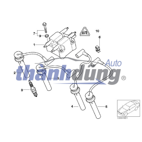 Dây phin đánh lửa HYUNDAI I20 2014-2018 | 2745003000 - Ảnh 5