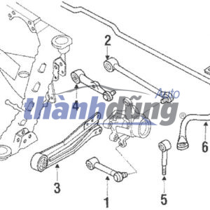 Rotuyn cân bằng sau HONDA CIVIC 1.5 TURBO | 33136TEXY01 - Ảnh 5