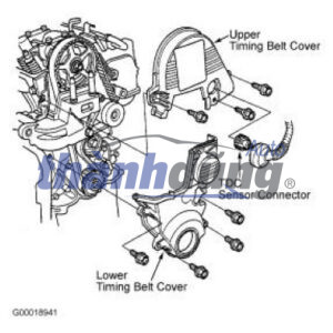 NẮP CAM TRÊN XE HYUNDAI PORTER 2 2009 | 213804A710 - Ảnh 4