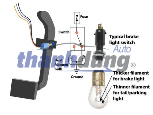 Công tắc chân phanh KIA SOLUTO 2017-2023 | 938103S000 - Ảnh 6