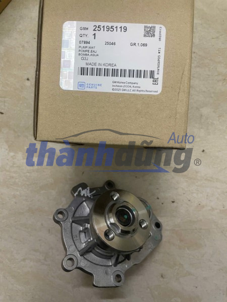 Bơm nước xe CHEVROLET CRUZE 1.8 2015 | 25195119