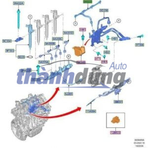 CẢM BIẾN THANH RAY NHIÊN LIỆU XE ĐÔ THÀNH IZ50M | 0281006325 - Ảnh 4