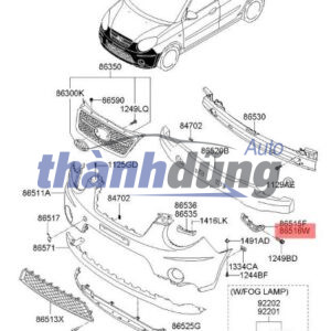 BÁT CÀI CẢN TRƯỚC KIA MORNING 2010 | 8651607500 - Ảnh 5