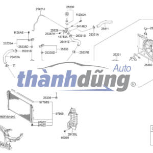 CÁNH QUẠT KÉT NƯỚC XE DONGFENG DFM 580 | 1308100FDD - Ảnh 4