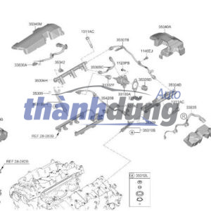 RON CỤM BƯỚM GA KIA SEDONA 2021 | 351052F000 - Ảnh 5